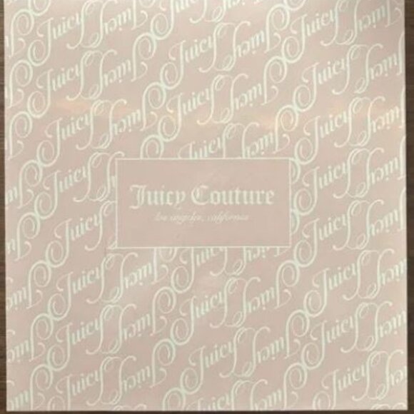 NWT Juicy Couture Quilted Pink Handbag 2 pc Tote Gift Set with Purse Coin Pouch - Picture 6 of 11